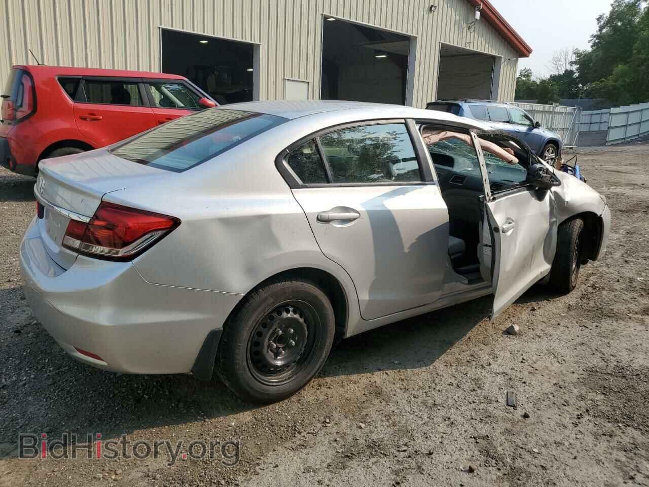 2014 HONDA CIVIC - VIN: 2HGFB2F51EH525771 - Фото 3