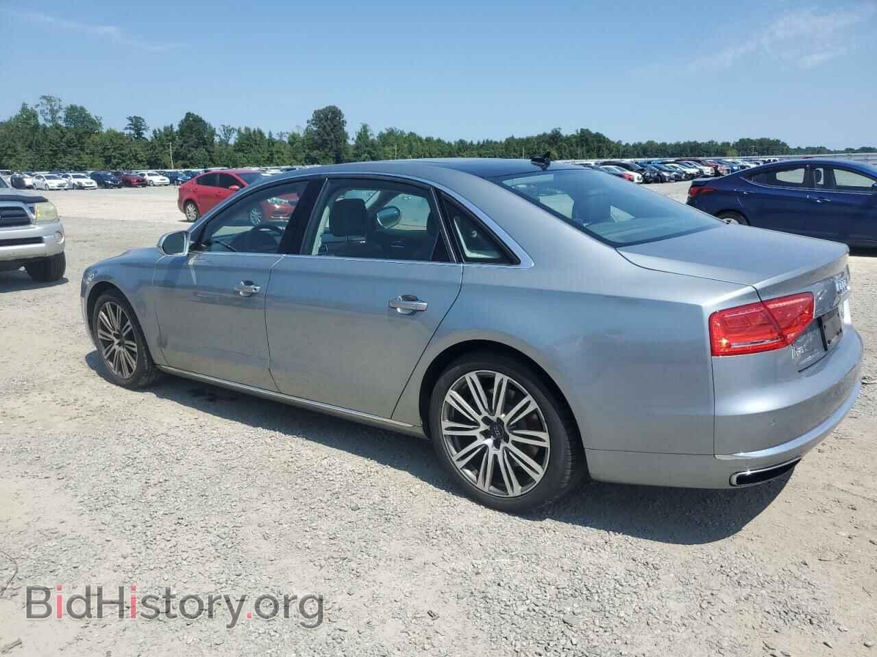 2013 AUDI A8 - VIN: WAUR2AFDXDN009070 - Фото 2