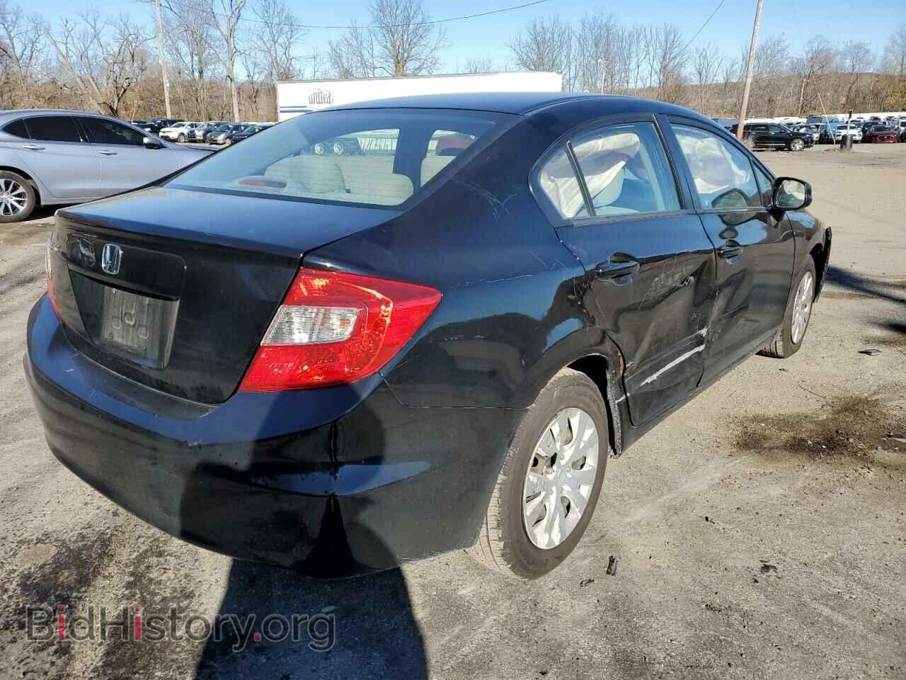 2012 HONDA CIVIC - VIN: 2HGFB2F54CH562875 - Фото 4
