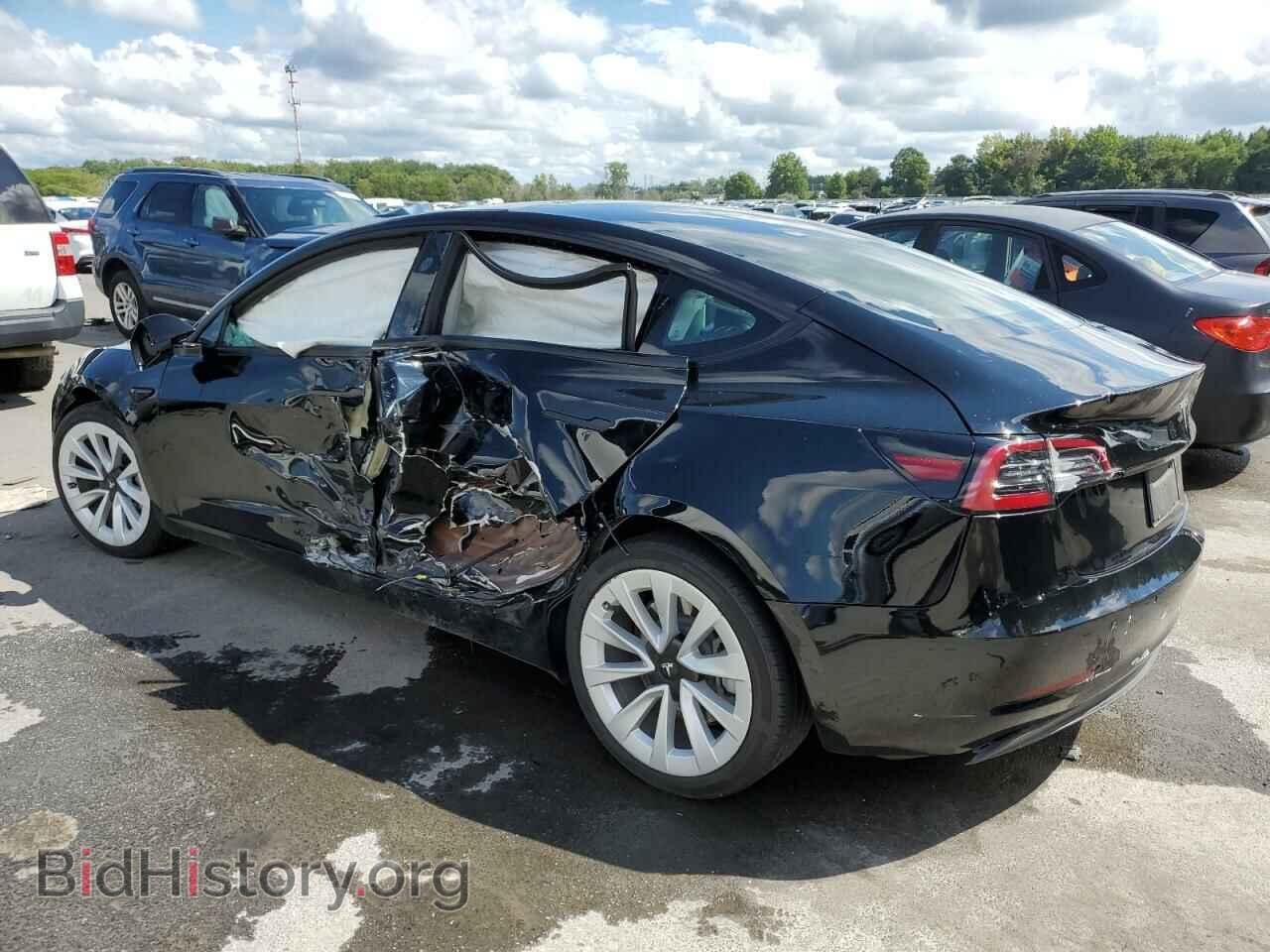 2022 TESLA MODEL 3 - VIN: 5YJ3E1EA7NF286119 - Photo 2