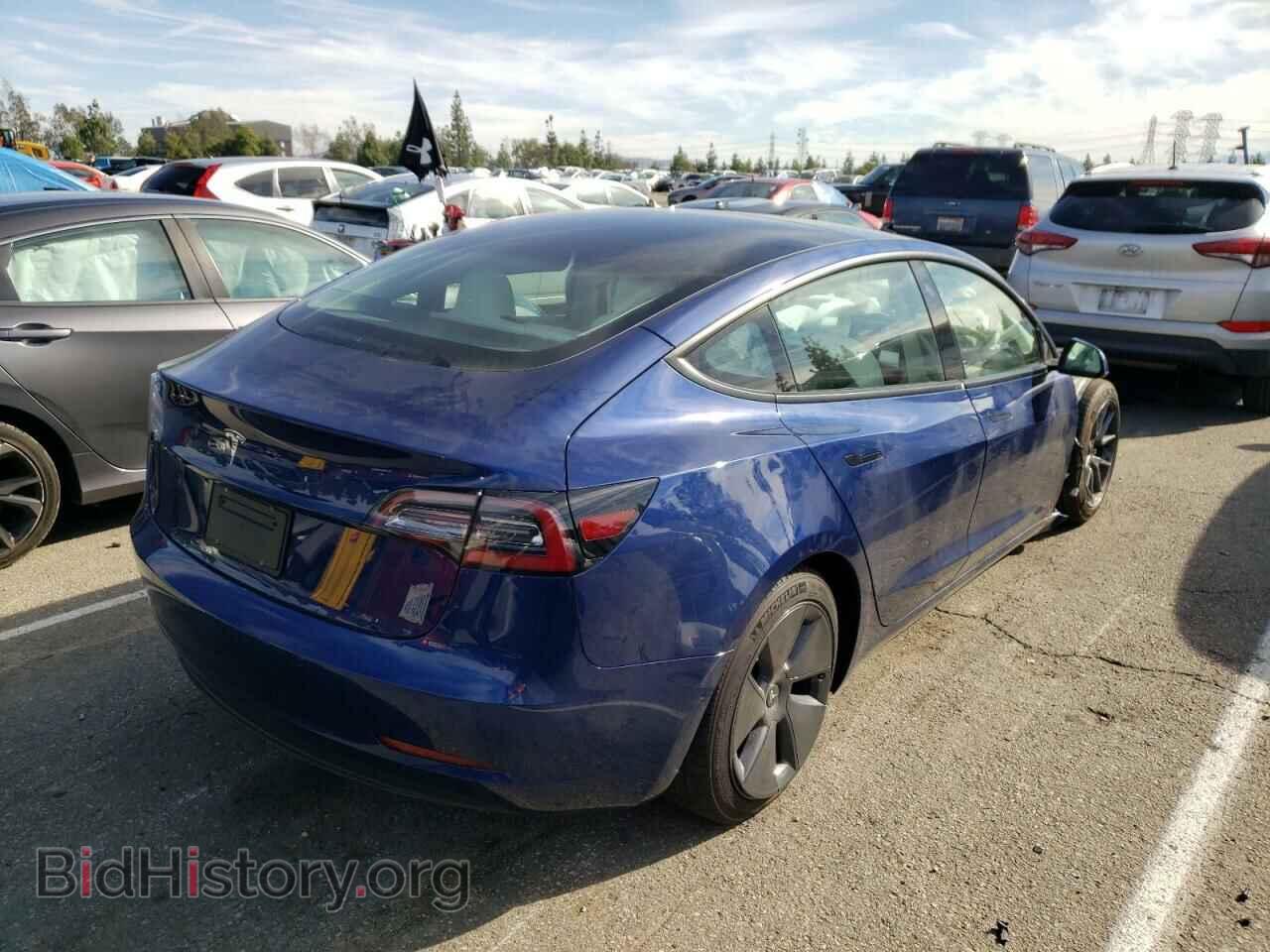 2022 TESLA MODEL 3 - VIN: 5YJ3E1EA5NF105177 - Photo 4
