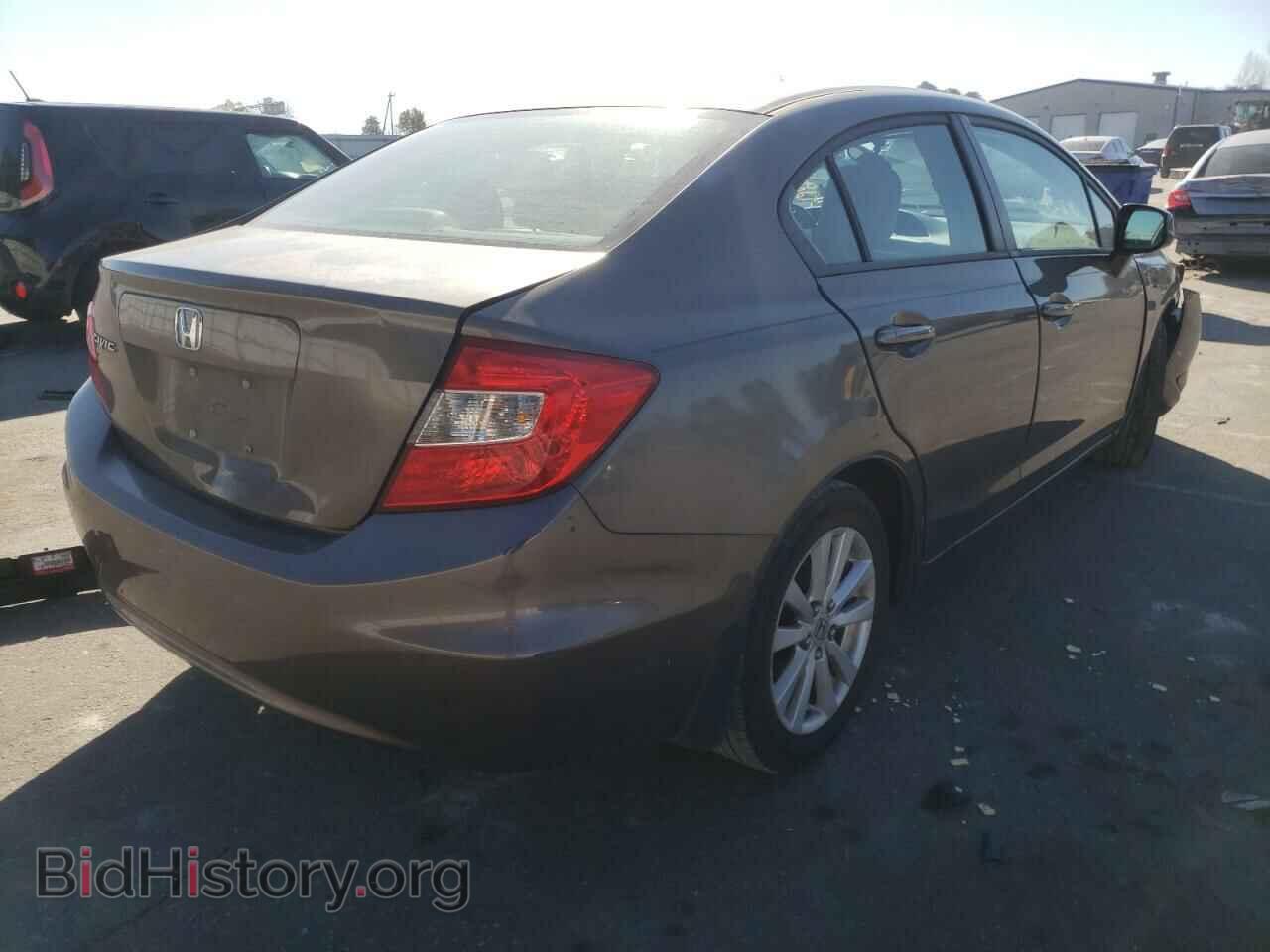2012 HONDA CIVIC - VIN: 2HGFB2F82CH507058 - Фото 4