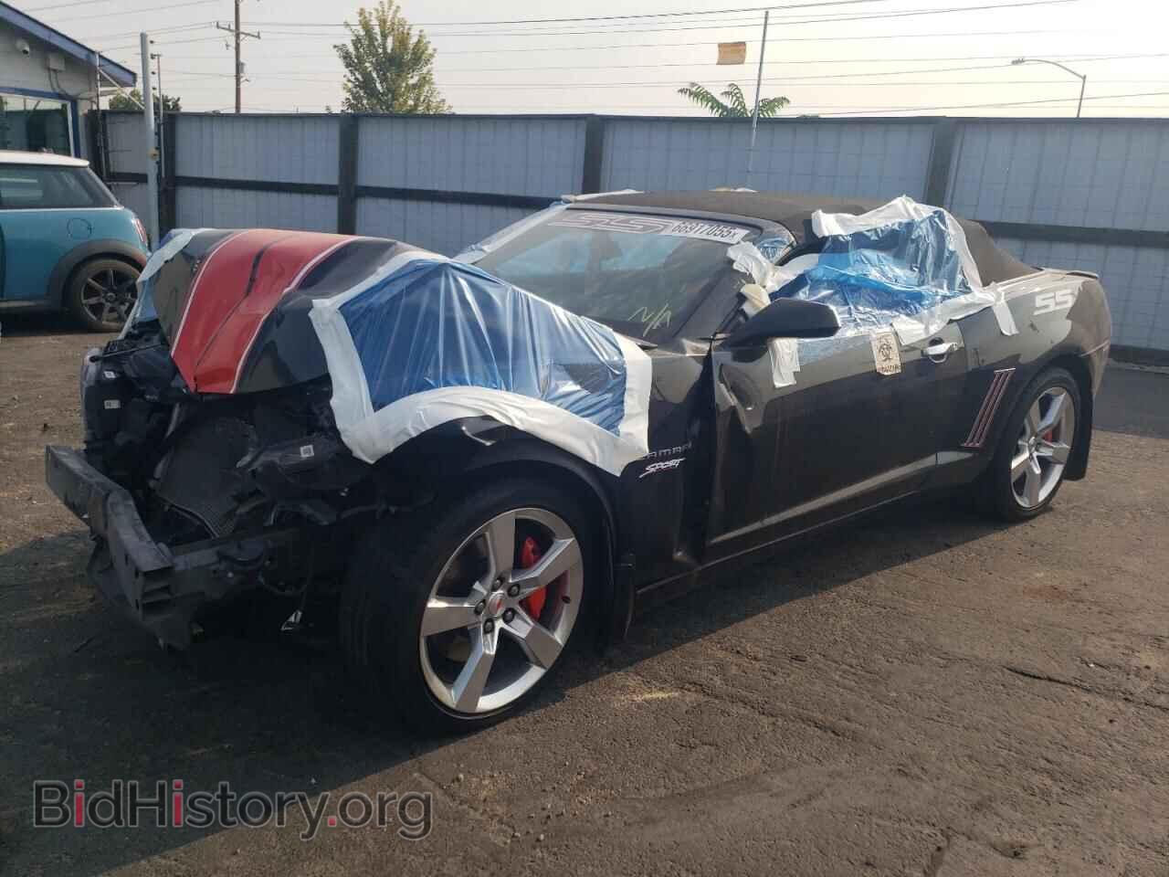 Photo 2G1FT3DW4C9143473 - CHEVROLET CAMARO 2012