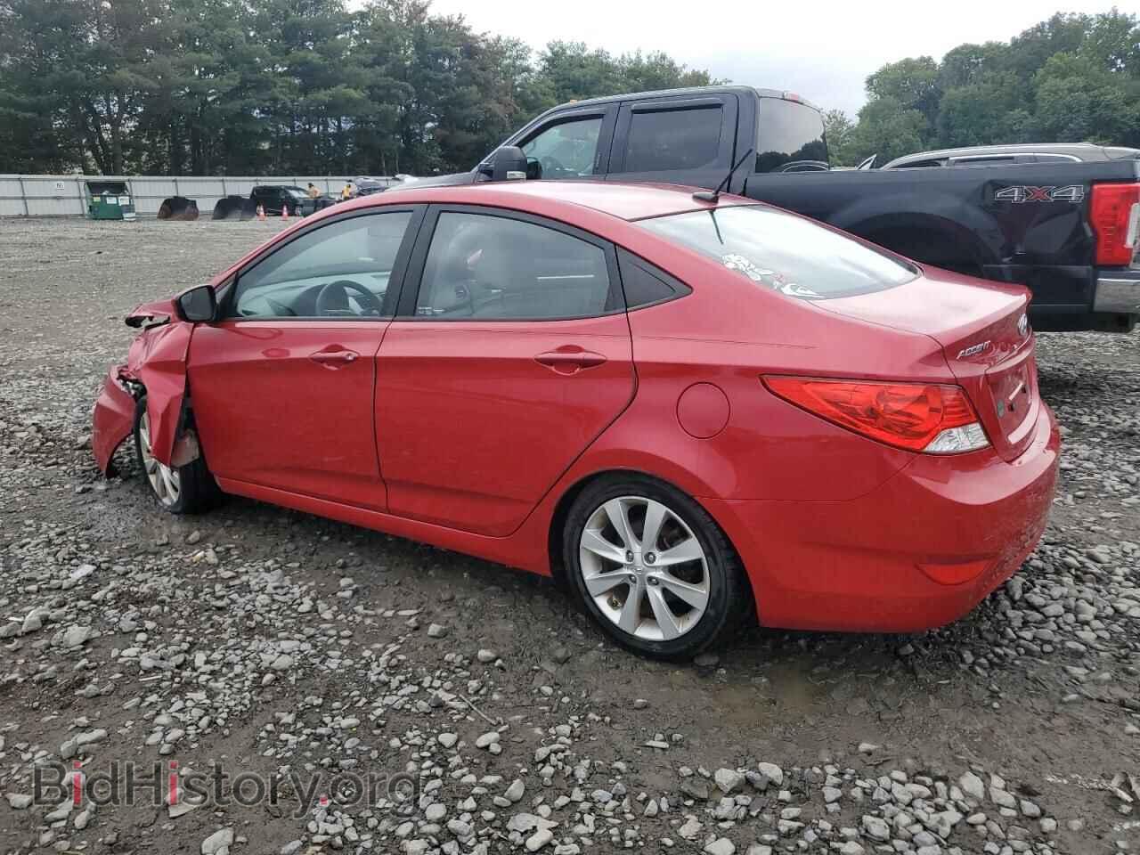 2014 HYUNDAI ACCENT - VIN: KMHCU4AE6EU727870 - Фото 2