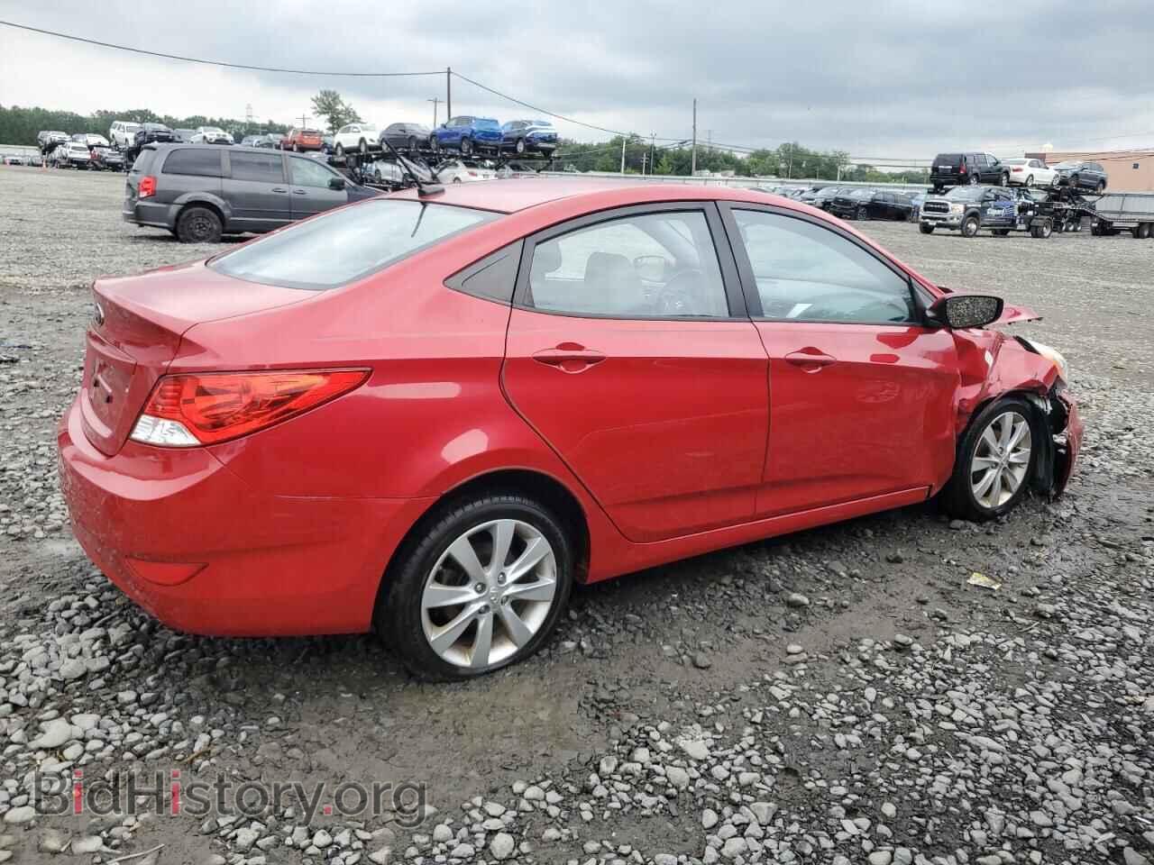 2014 HYUNDAI ACCENT - VIN: KMHCU4AE6EU727870 - Фото 3