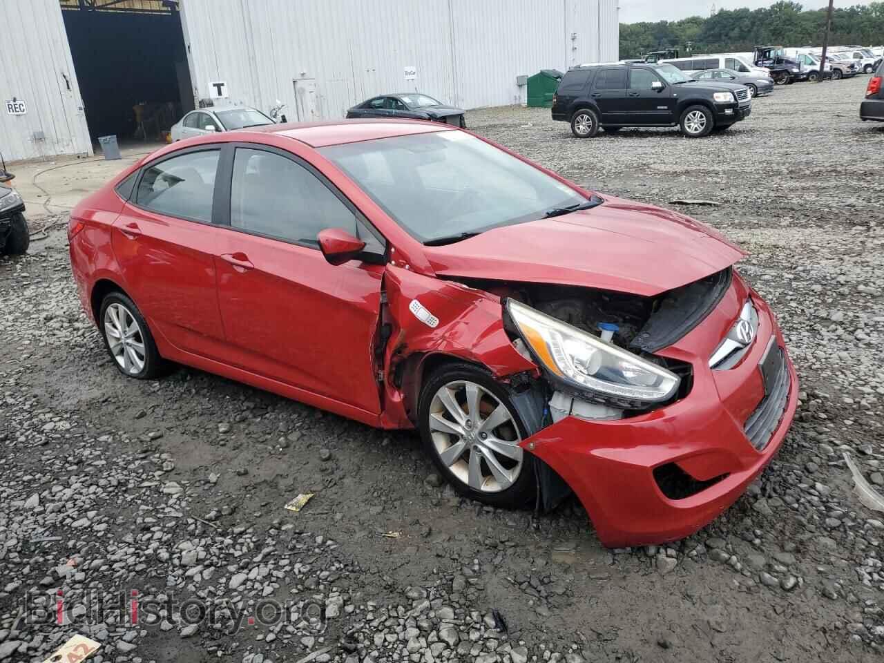 2014 HYUNDAI ACCENT - VIN: KMHCU4AE6EU727870 - Фото 4