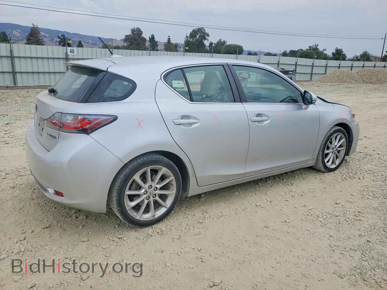 2012 LEXUS CT 200 - VIN: JTHKD5BH2C2050581 - Фото 3