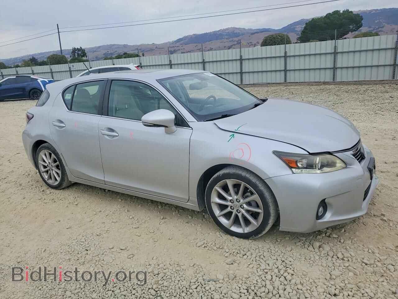 2012 LEXUS CT 200 - VIN: JTHKD5BH2C2050581 - Фото 4
