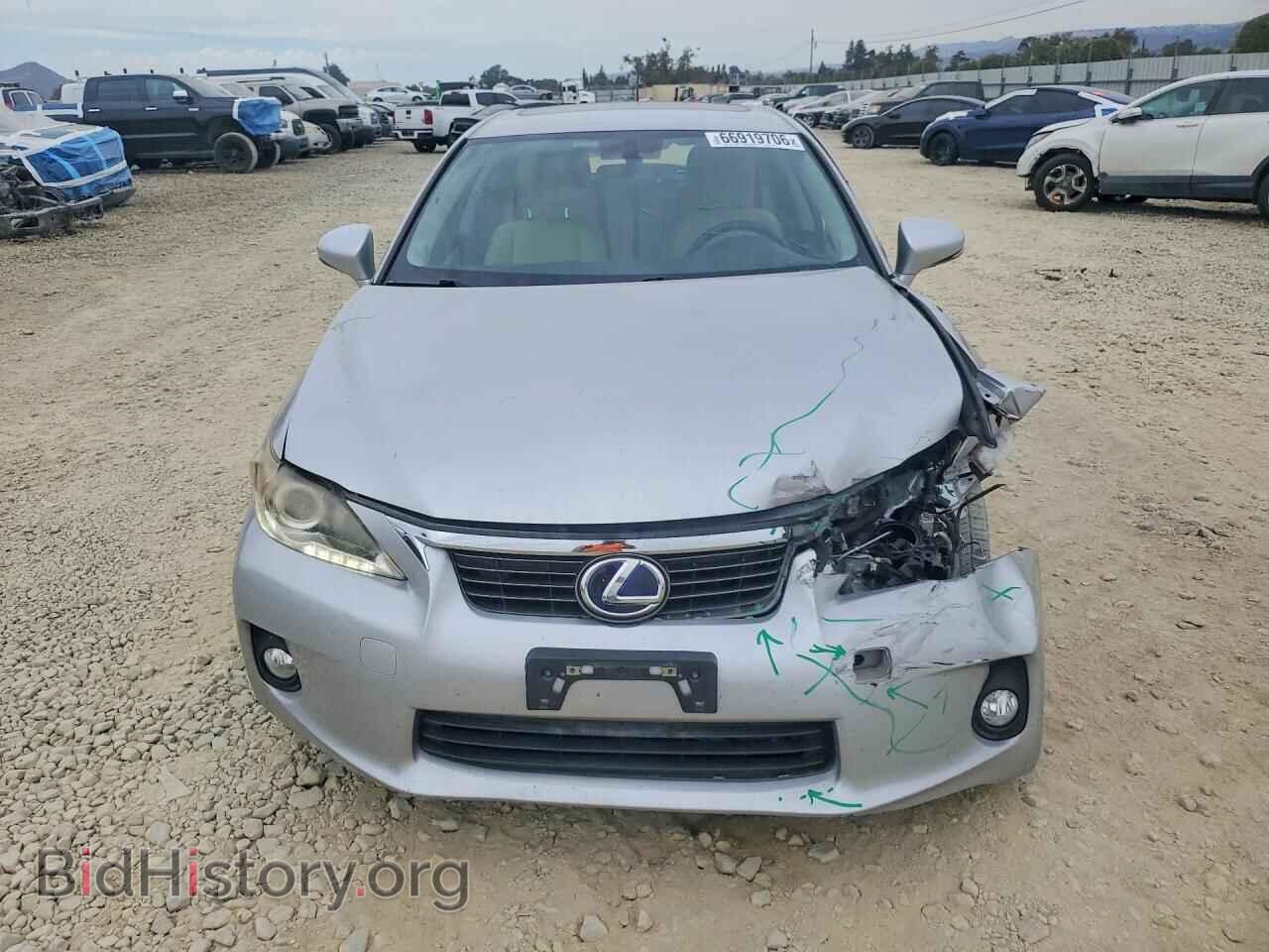 2012 LEXUS CT 200 - VIN: JTHKD5BH2C2050581 - Фото 5