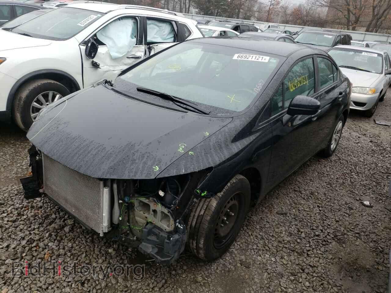 2015 HONDA CIVIC - VIN: 19XFB2F56FE224859 - Фото 2