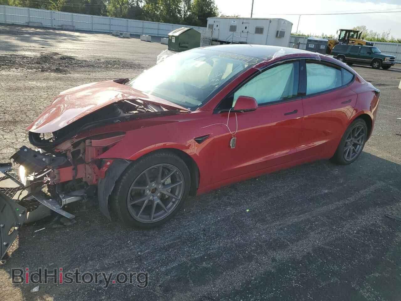 Фотография 5YJ3E1EB3NF189122 - TESLA MODEL 3 2022