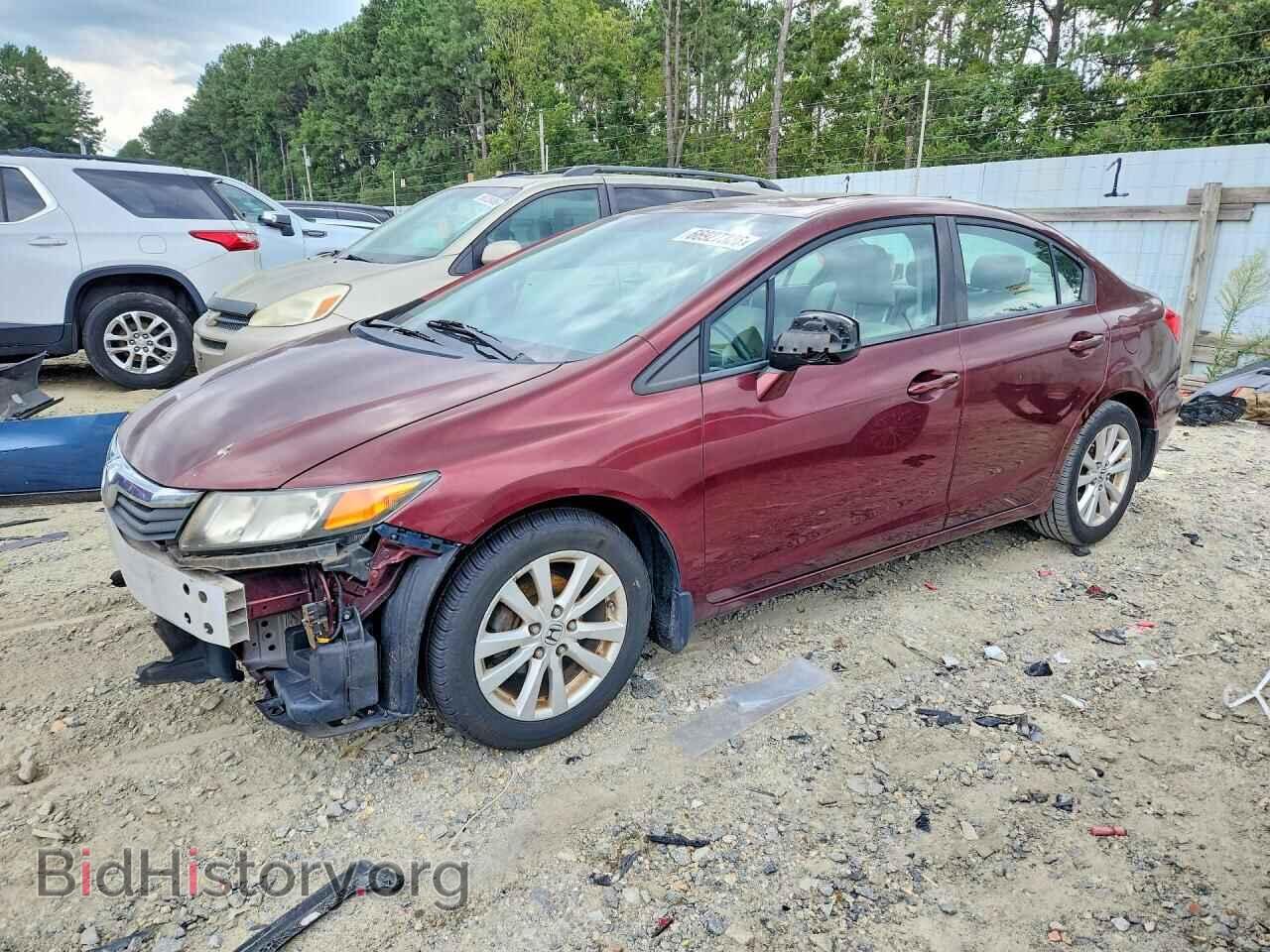 Photo 19XFB2F8XCE355105 - HONDA CIVIC 2012