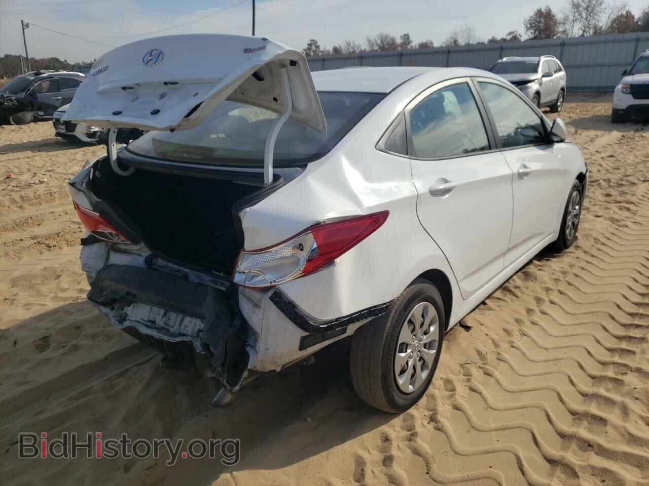 2017 HYUNDAI ACCENT - VIN: KMHCT4AE6HU214531 - Фото 4