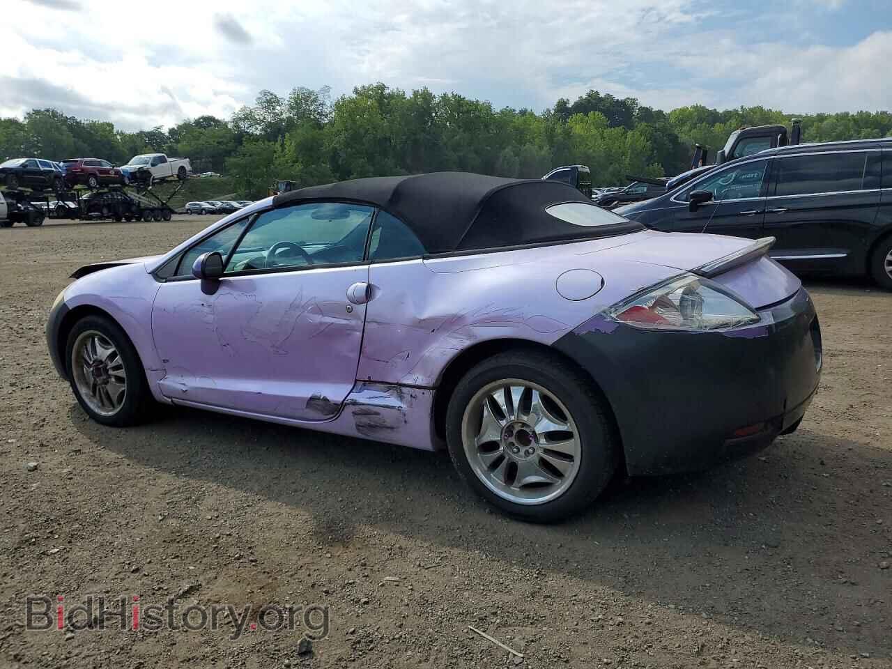 2007 MITSUBISHI ECLIPSE - VIN: 4A3AL25F57E028780 - Фото 2