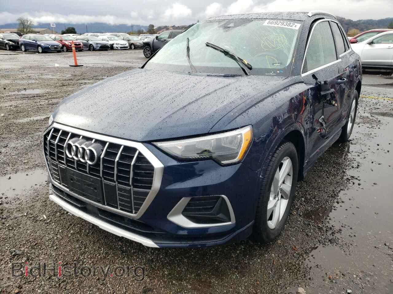 2020 AUDI Q3 - VIN: WA1AECF38L1117648 - Фото 2