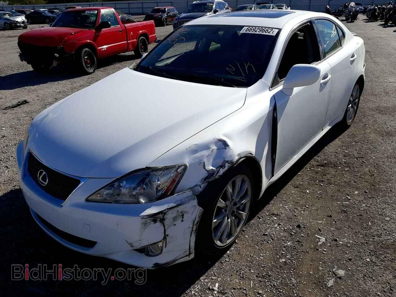 2008 LEXUS IS - VIN: JTHBK262585081436 - Фото 2