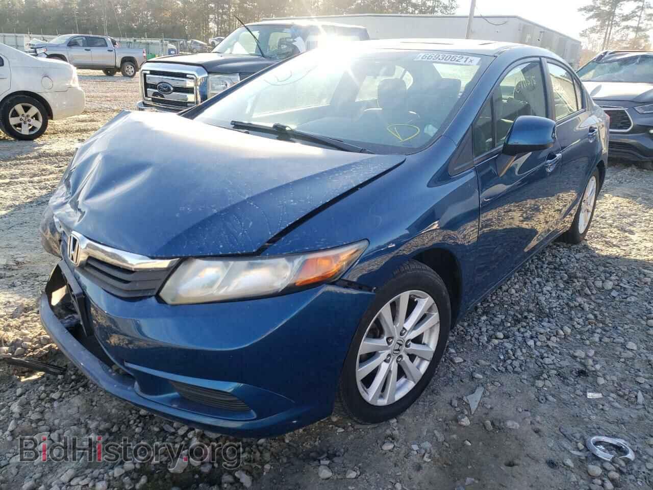 2012 HONDA CIVIC - VIN: 19XFB2F83CE067913 - Фото 2