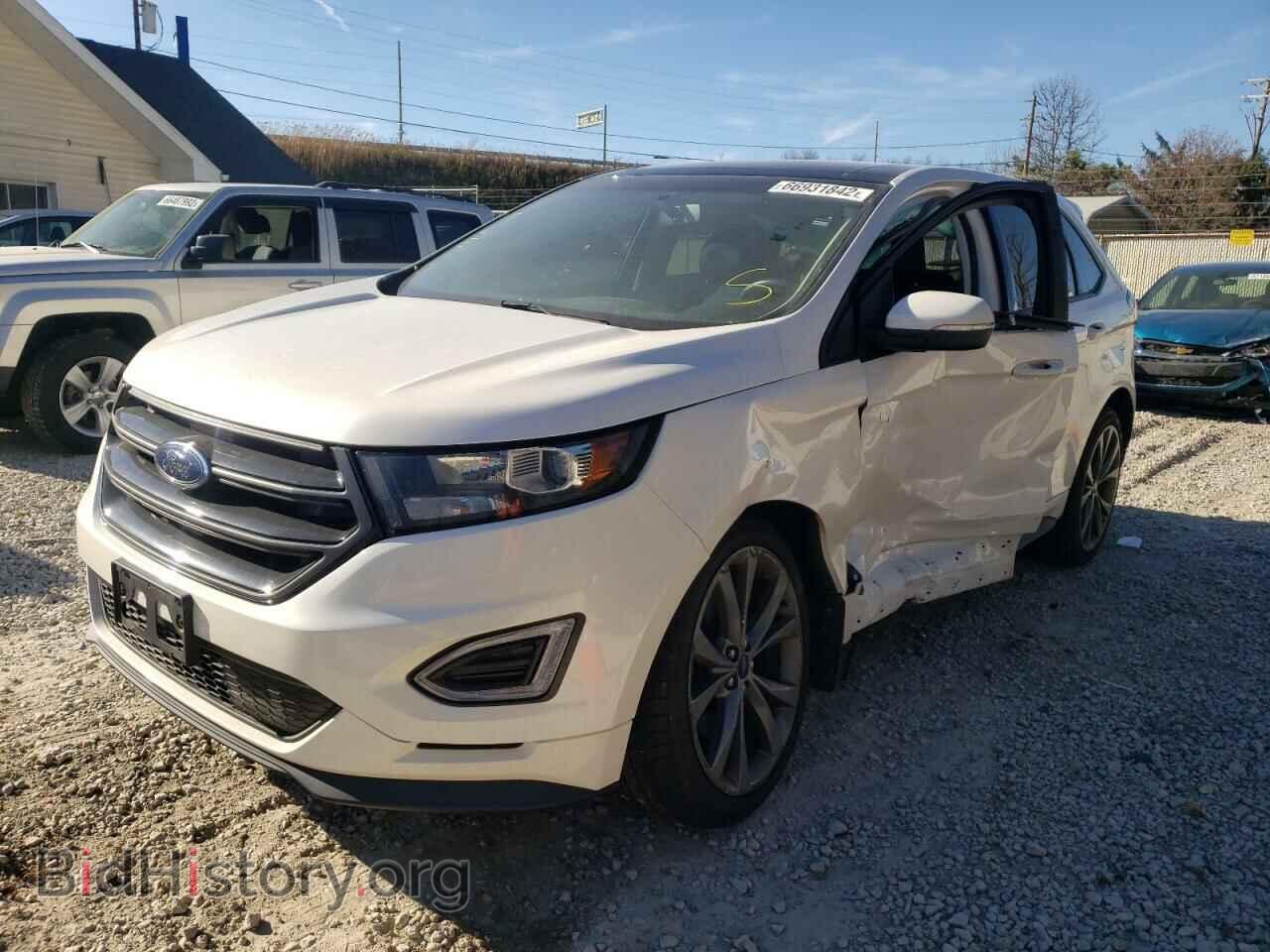 2015 FORD EDGE - VIN: 2FMTK4AP9FBB90295 - Фото 2