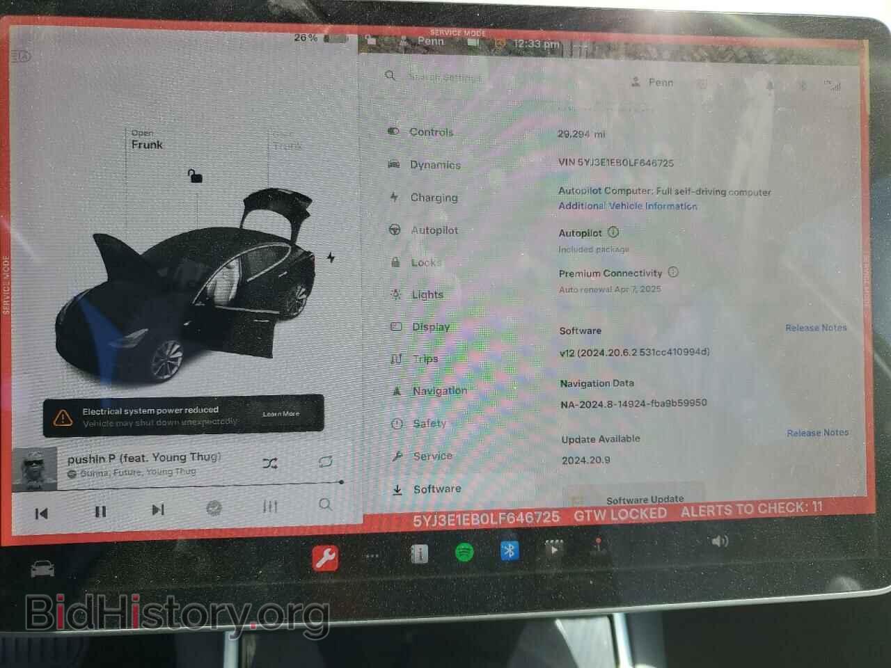 2020 TESLA MODEL 3 - VIN: 5YJ3E1EB0LF646725 - Photo 9