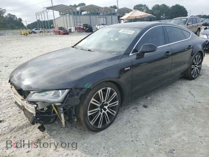 2012 Audi A7 A7 Prestig (VIN WAUSGAFC6CN004697) — фото 1 из 13, Copart, повреждение: задняя часть