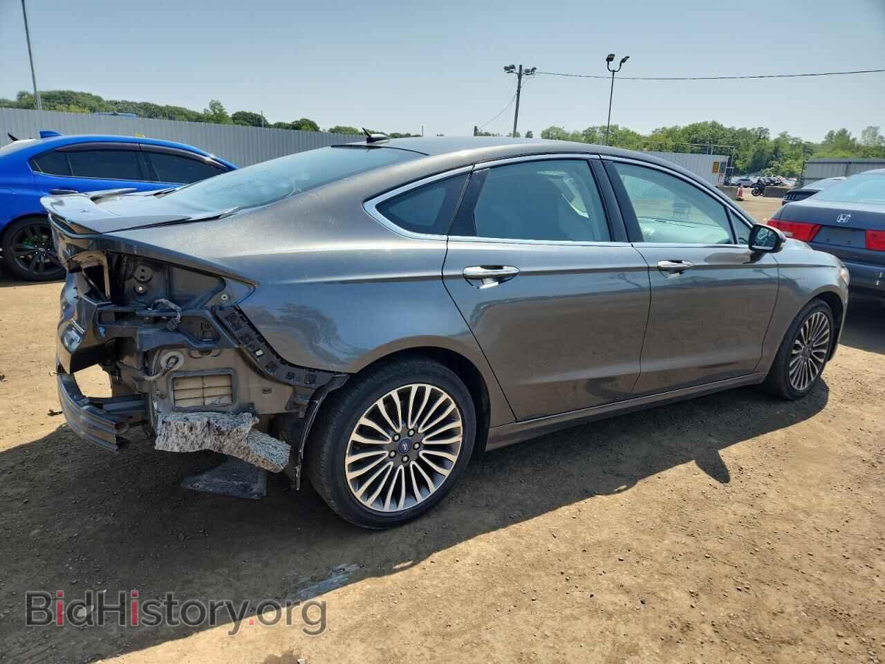 2018 FORD FUSION - VIN: 3FA6P0D97JR128306 - Фото 3