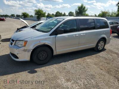 2012 Dodge CARAVAN SE, серебристый — VIN 2C4RDGBG3CR148099, Copart