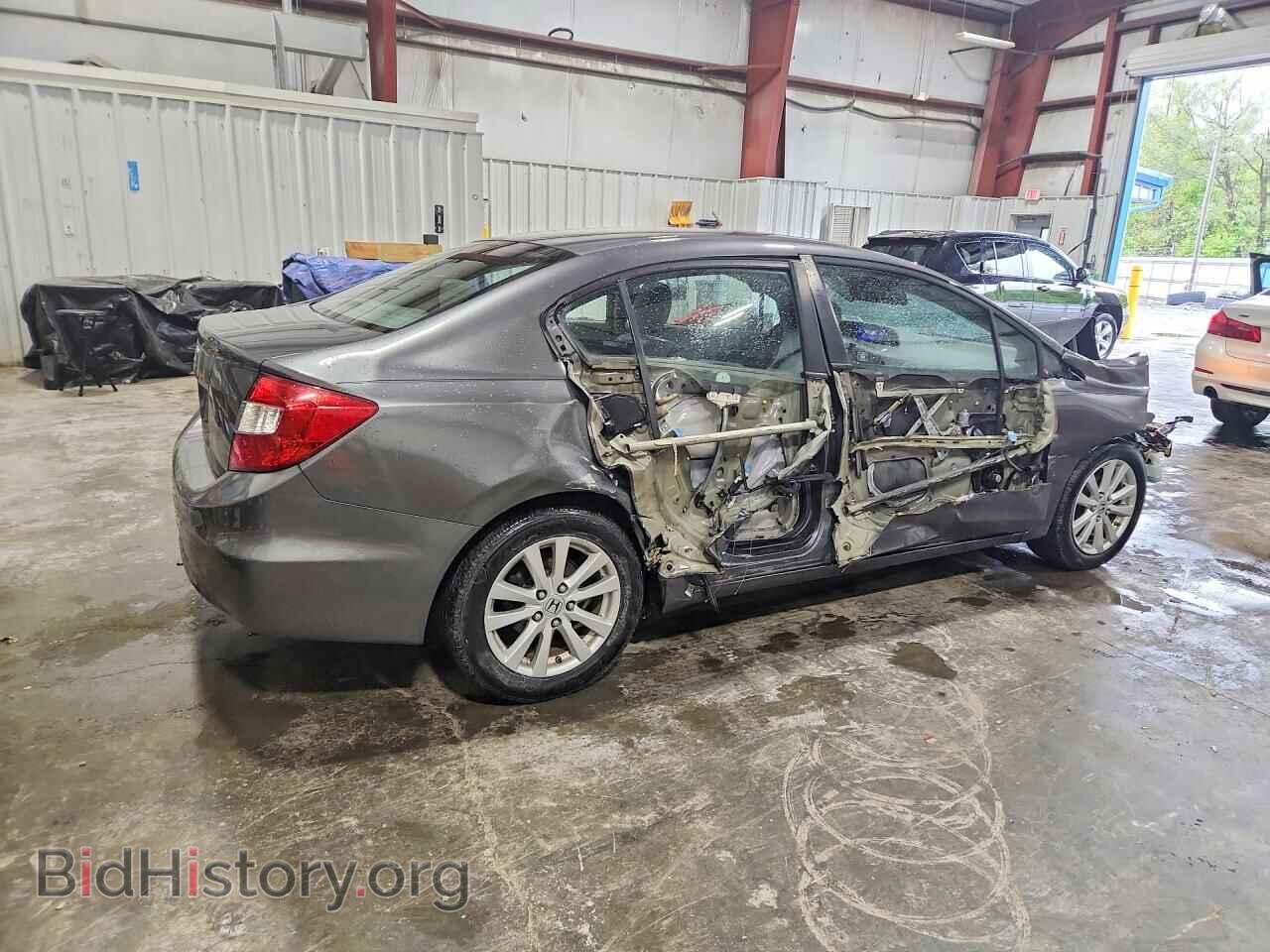 2012 HONDA CIVIC - VIN: 2HGFB2F93CH521804 - Фото 3
