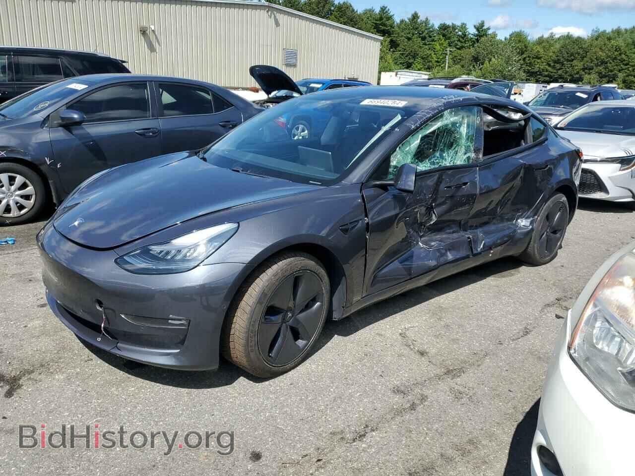 Photo 5YJ3E1EB8MF858340 - TESLA MODEL 3 2021
