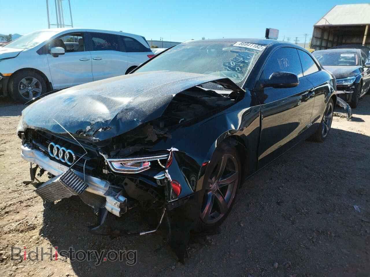 2013 AUDI A5 - VIN: WAUCFAFR0DA033357 - Photo 2