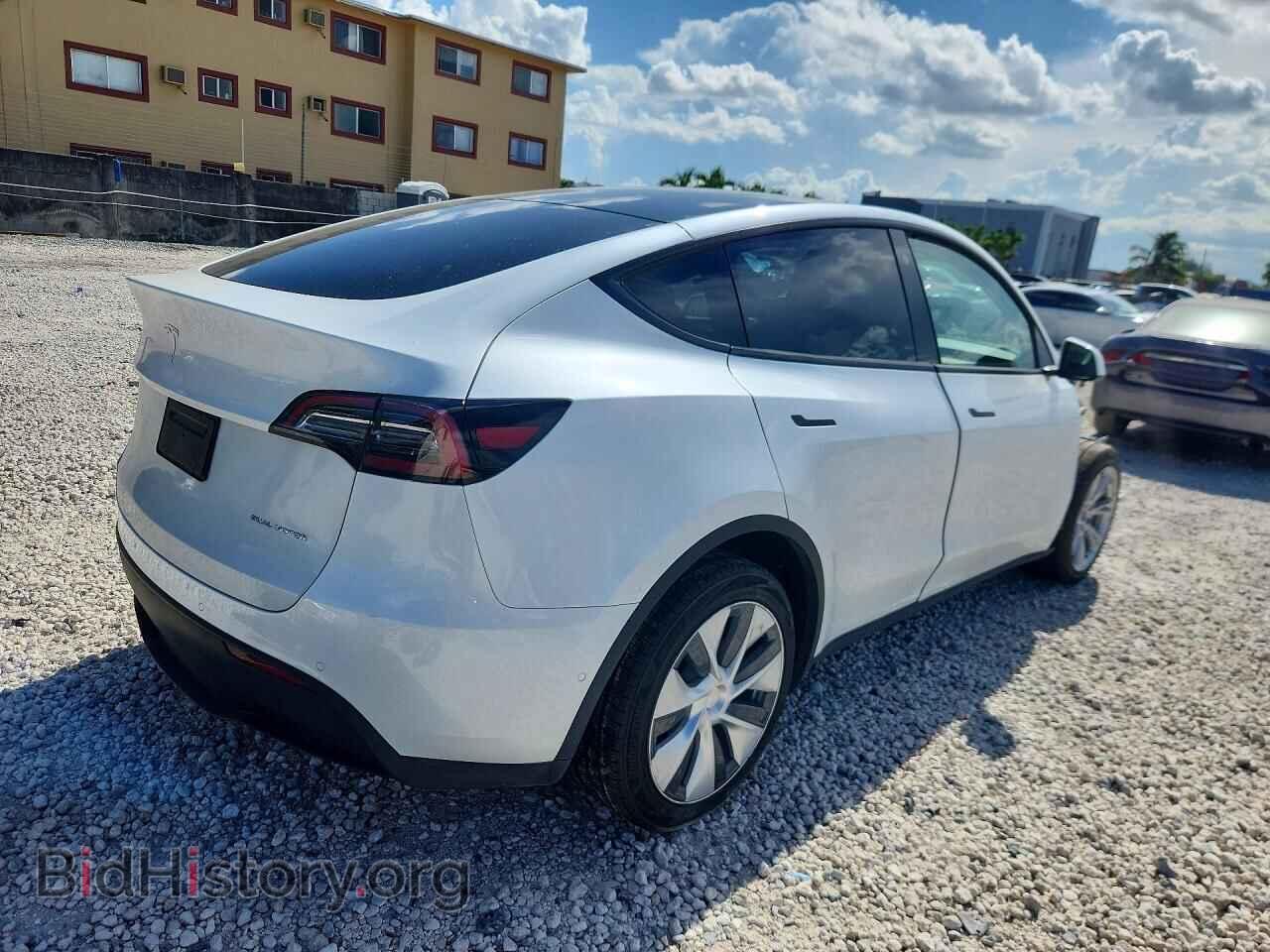 2022 TESLA MODEL Y - VIN: 7SAYGDEEXNA018721 - Photo 3