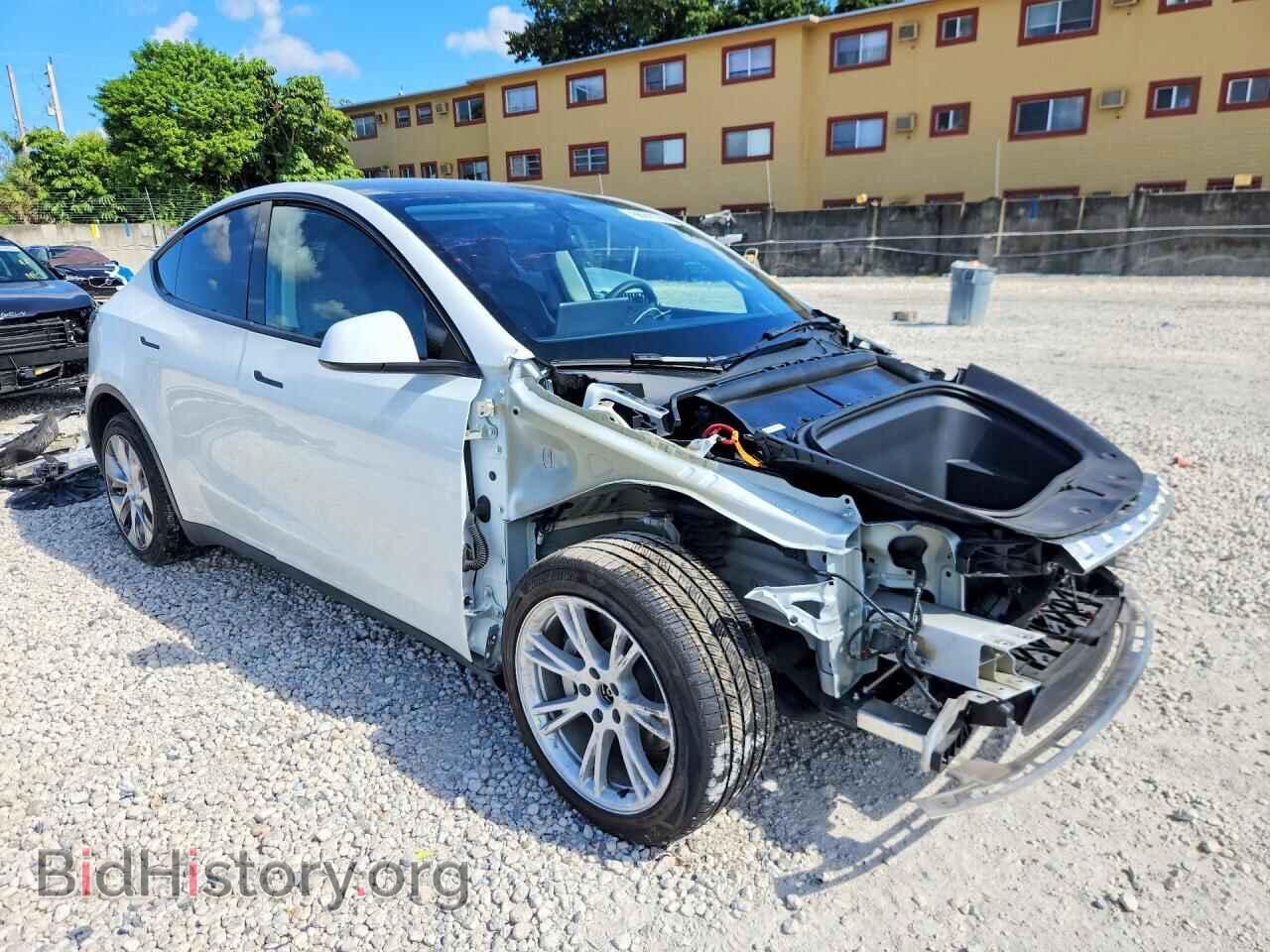 2022 TESLA MODEL Y - VIN: 7SAYGDEEXNA018721 - Photo 4