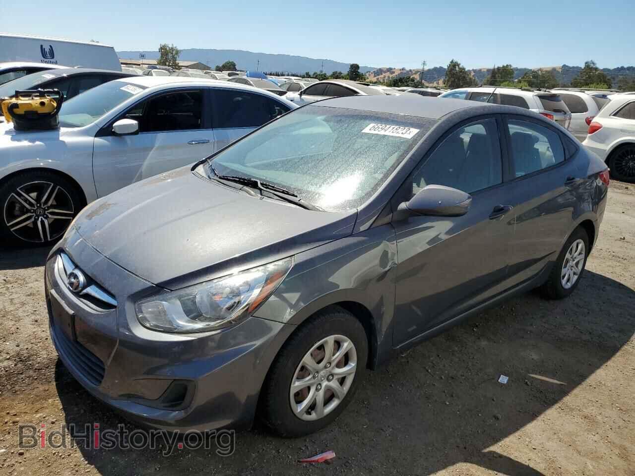 Photo KMHCT4AE5CU095539 - HYUNDAI ACCENT 2012