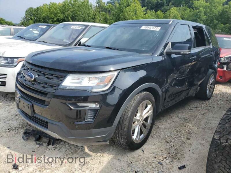 2018 Ford EXPLORER XLT (VIN 1FM5K8D81JGB72993) — photo 1 of 13, Copart, damage: side