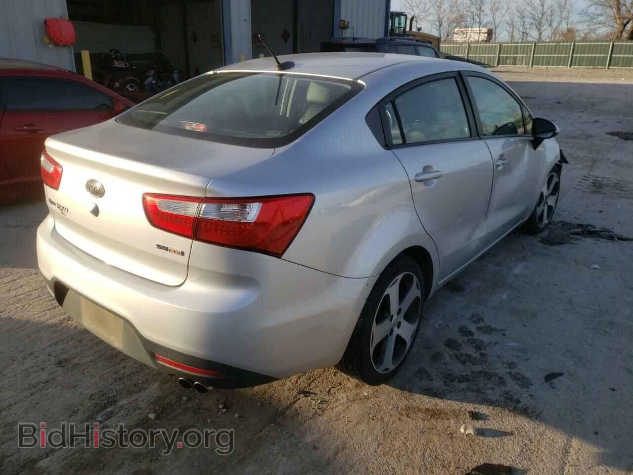 2012 KIA RIO - VIN: KNADN4A33C6046519 - Фото 4