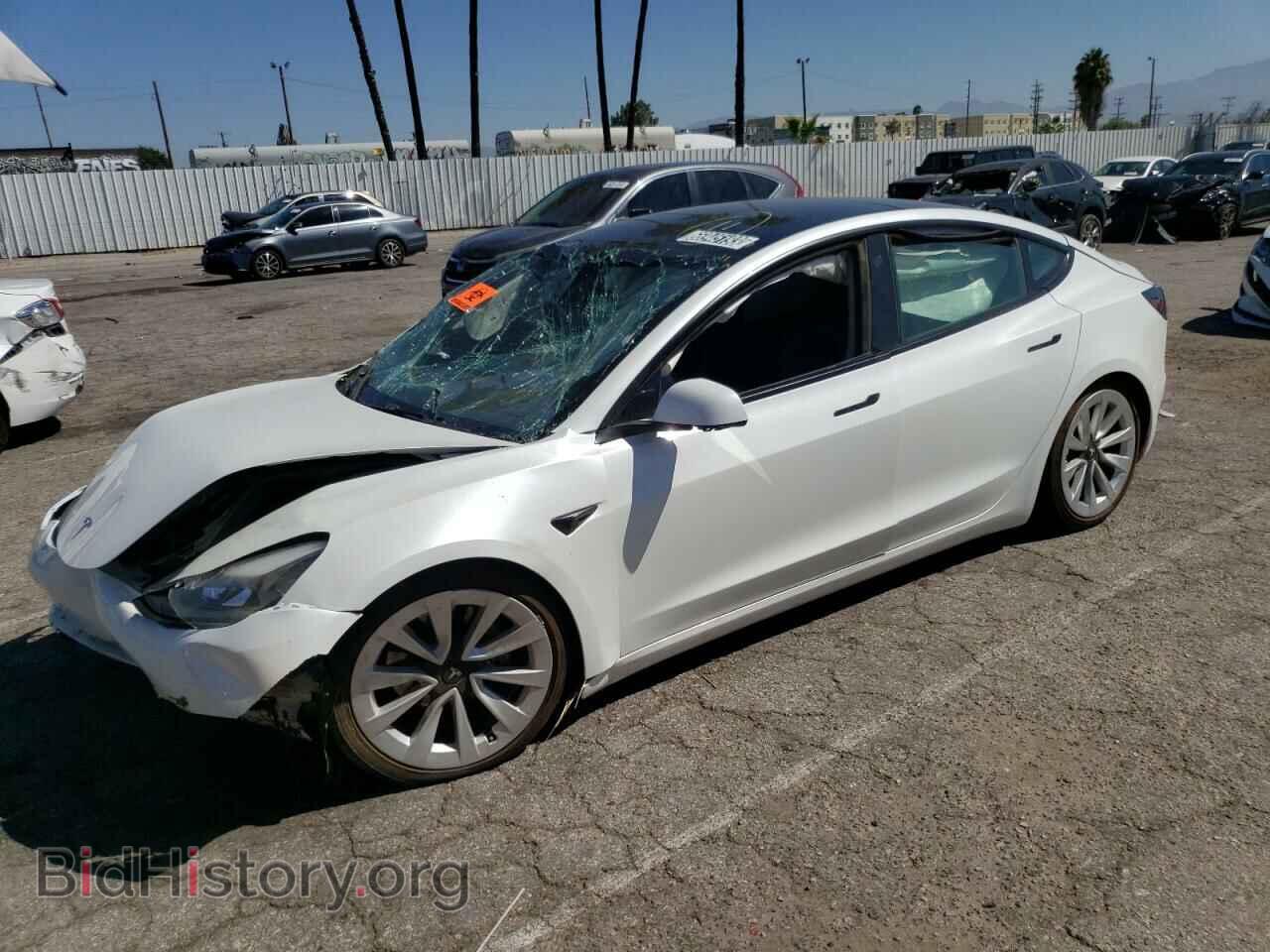 Photo 5YJ3E1EA9NF143236 - TESLA MODEL 3 2022