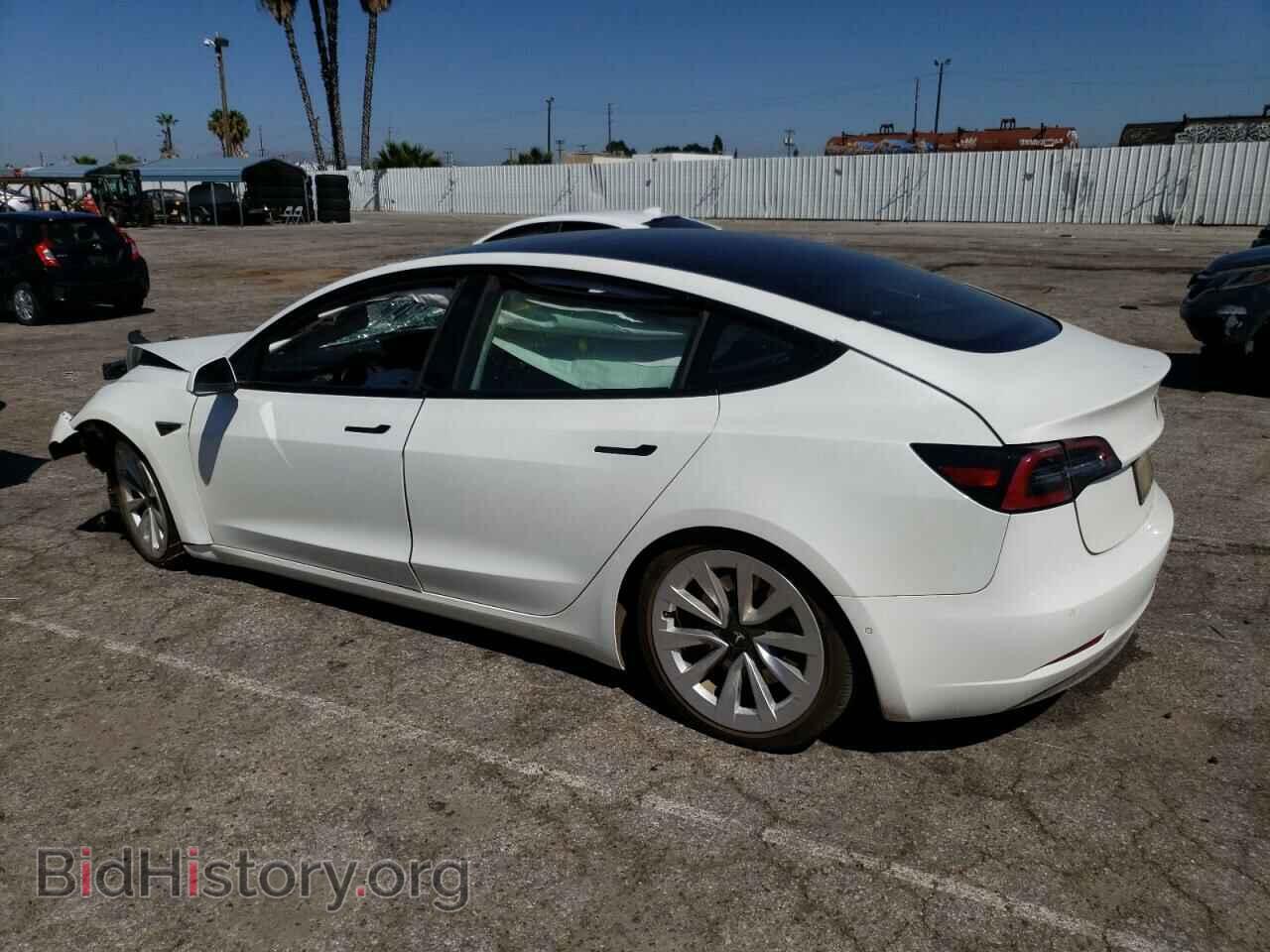 2022 TESLA MODEL 3 - VIN: 5YJ3E1EA9NF143236 - Фото 2