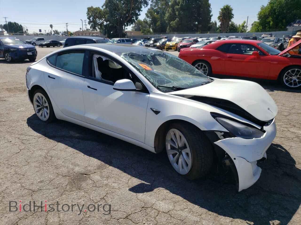 2022 TESLA MODEL 3 - VIN: 5YJ3E1EA9NF143236 - Фото 4