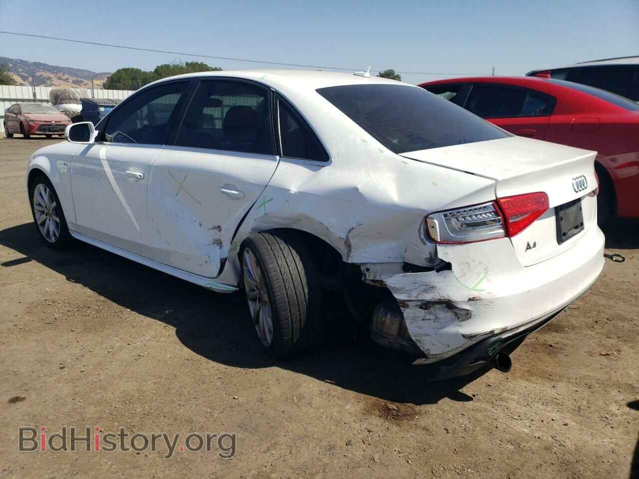 2014 AUDI A4 - VIN: WAUAFAFL3EN020759 - Фото 2