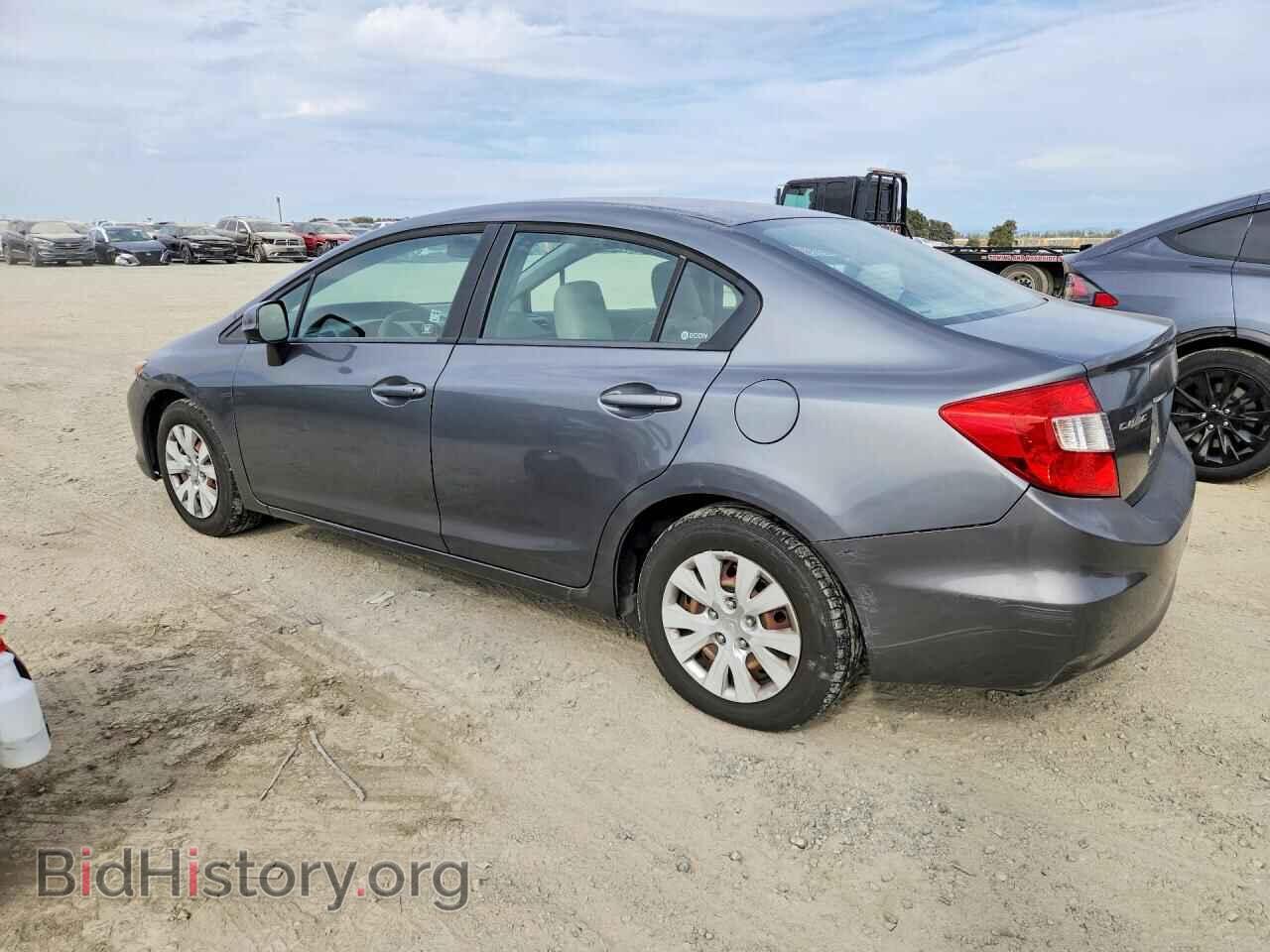 2012 HONDA CIVIC - VIN: 19XFB2F59CE387291 - Фото 2
