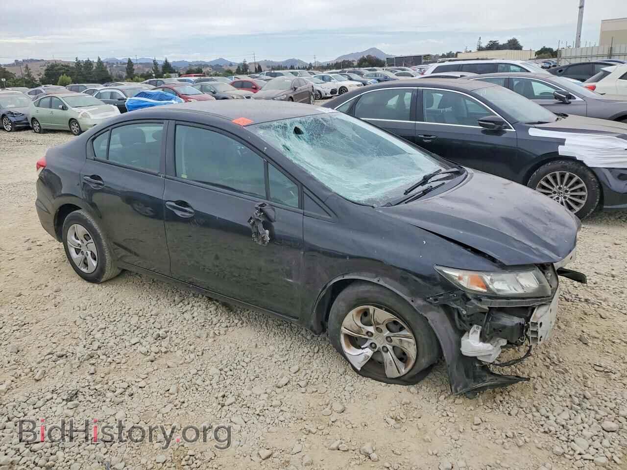 2013 HONDA CIVIC - VIN: 19XFB2F52DE216366 - Фото 4
