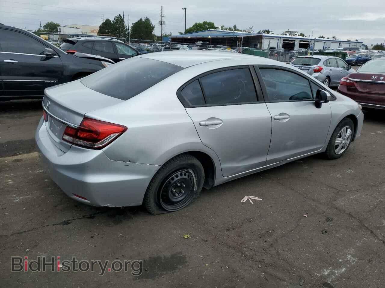 2014 HONDA CIVIC - VIN: 19XFB2F51EE022106 - Фото 3