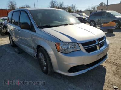 2011 Dodge CARAVAN Grand Cara, серебристый — VIN 2D4RN4DG2BR633005, Copart
