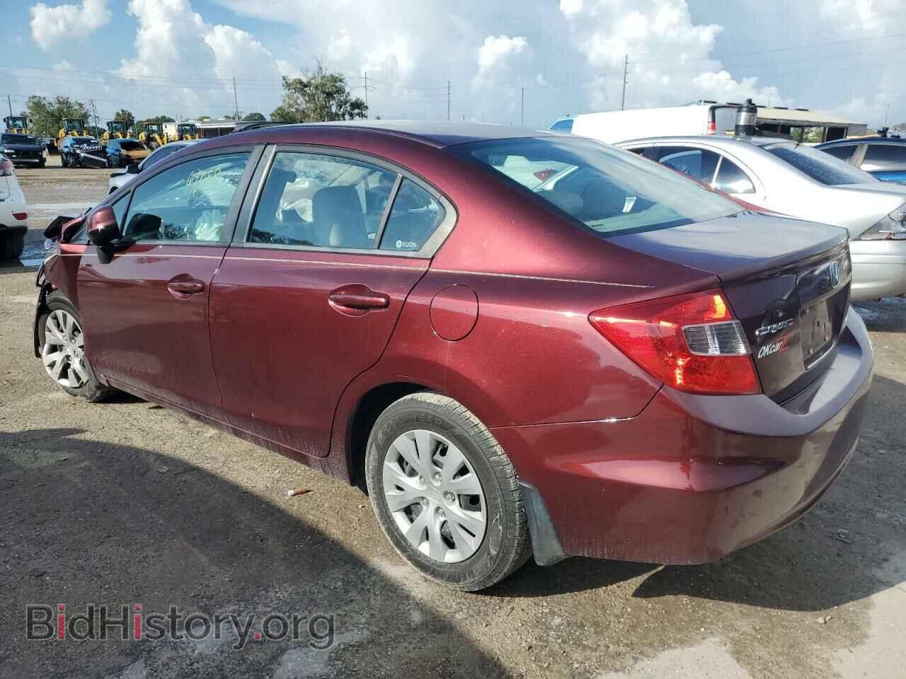 2012 HONDA CIVIC - VIN: 19XFB2F5XCE077635 - Фото 2