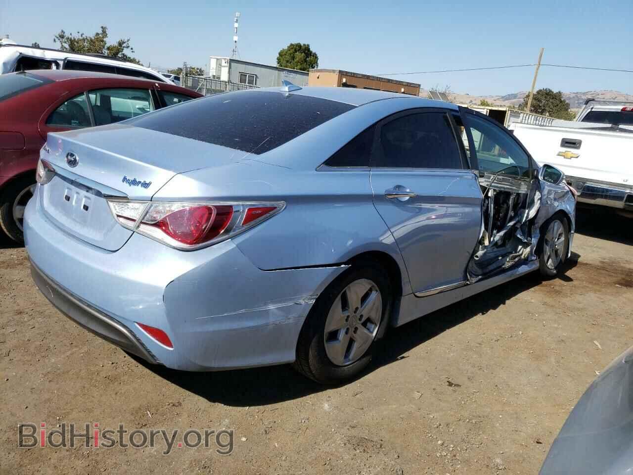 2012 HYUNDAI SONATA - VIN: KMHEC4A44CA055356 - Фото 3