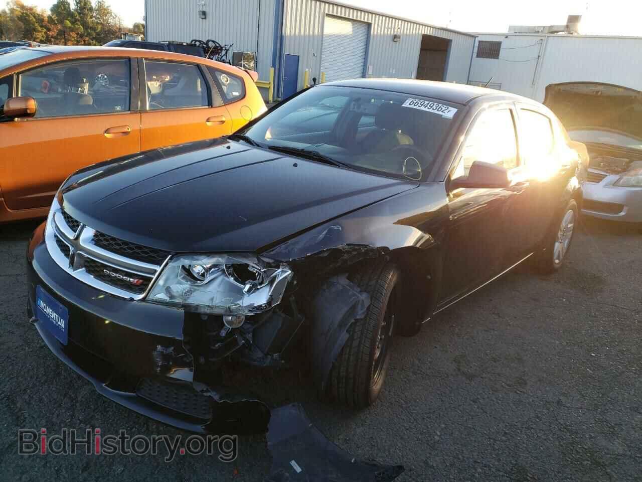 Фотография 1C3CDZAB5DN621317 - DODGE AVENGER 2013