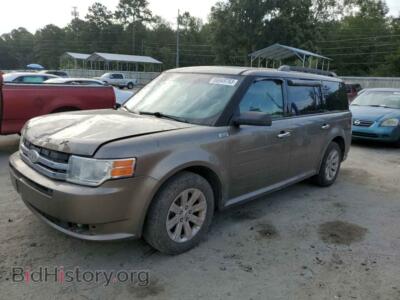 2012 Ford FLEX Flex SE, коричневый — VIN 2FMGK5BC3CBD09893, Copart