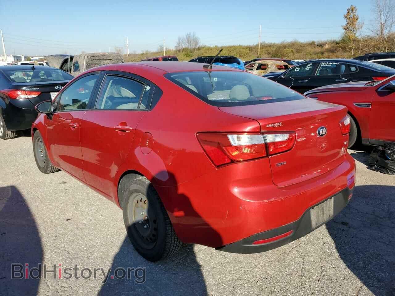 2014 KIA RIO - VIN: KNADM4A37E6371745 - Фото 3