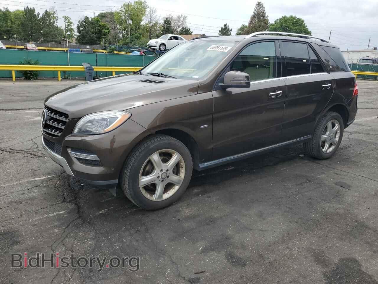 Photo 4JGDA5HB9CA089238 - MERCEDES-BENZ M-CLASS 2012