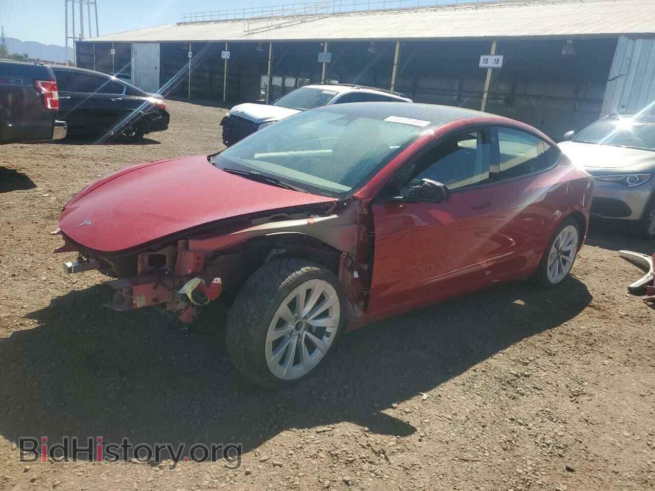 Photo 5YJ3E1EA2NF192004 - TESLA MODEL 3 2022