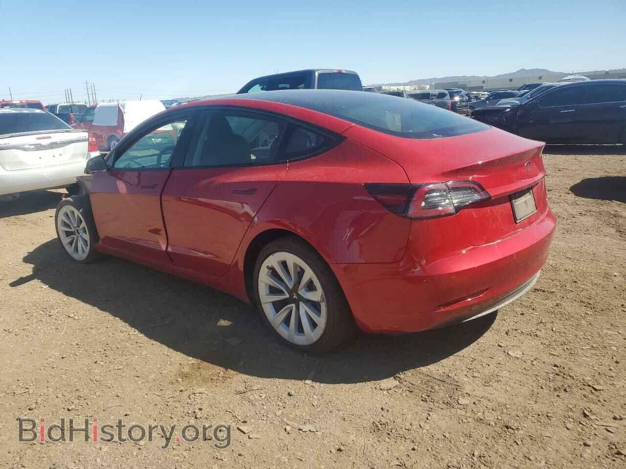 2022 TESLA MODEL 3 - VIN: 5YJ3E1EA2NF192004 - Фото 2